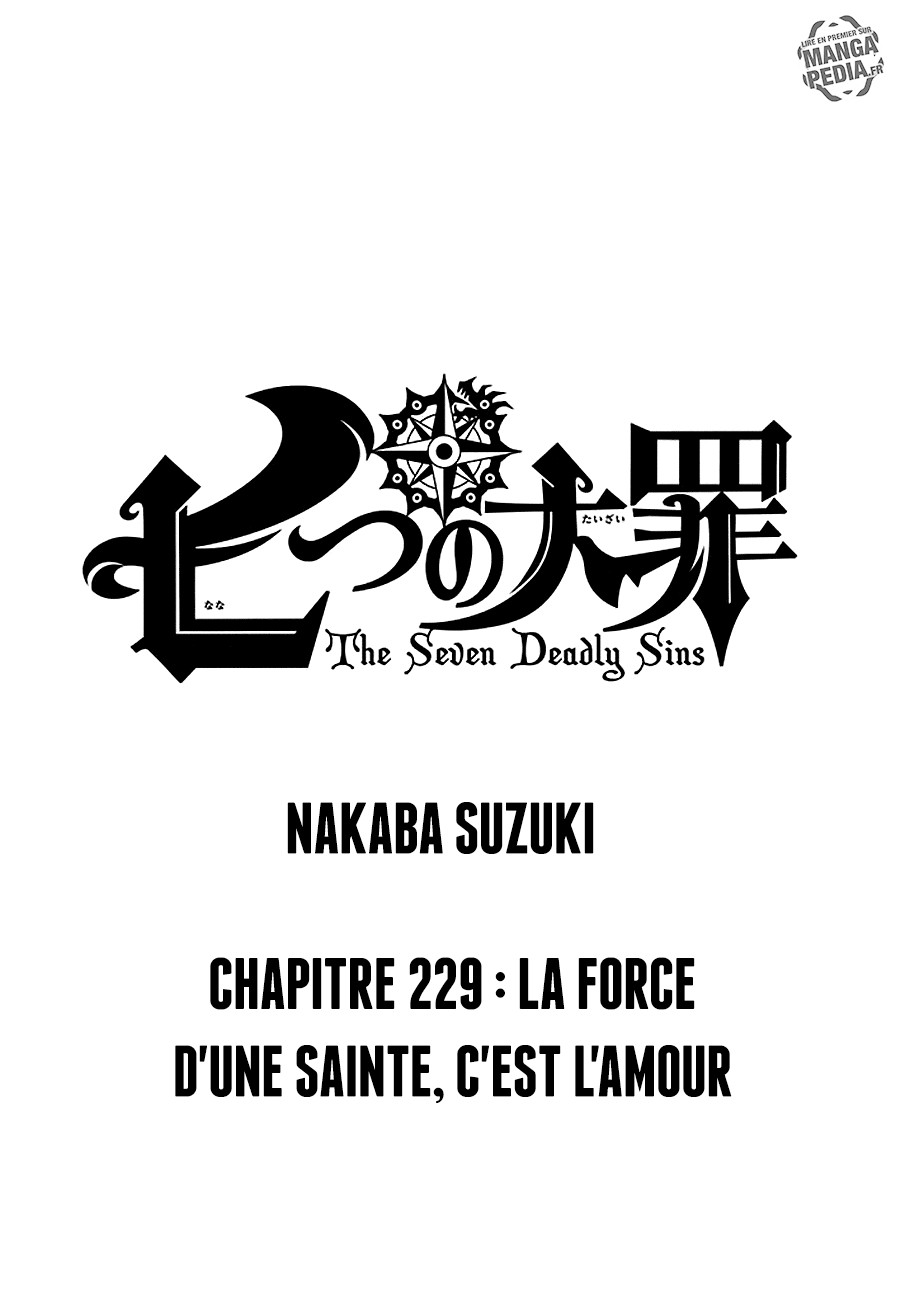 Nanatsu No Taizai: Chapter 230 - Page 1